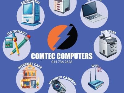 Copy Shop, Computers and much more.