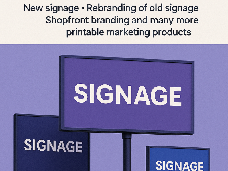 Design, Print, Canvas, Signage and more